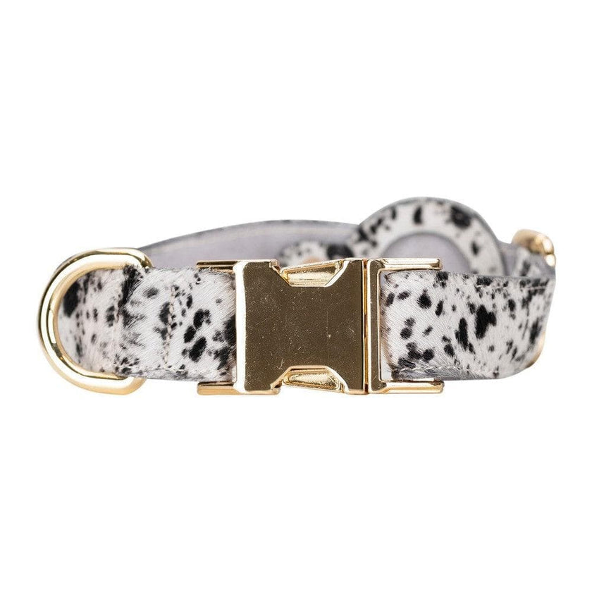 Gerçek Deriden El Yapımı Köpek Tasması